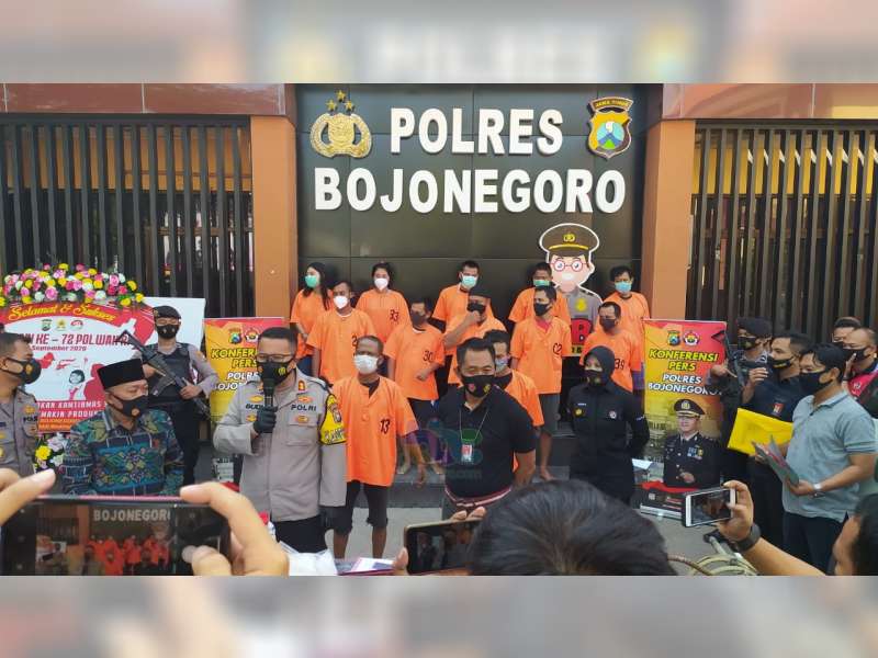 Polres Bojonegoro Tangkap 2 Orang Pelaku Persetubuhan Anak di Bawah Umur