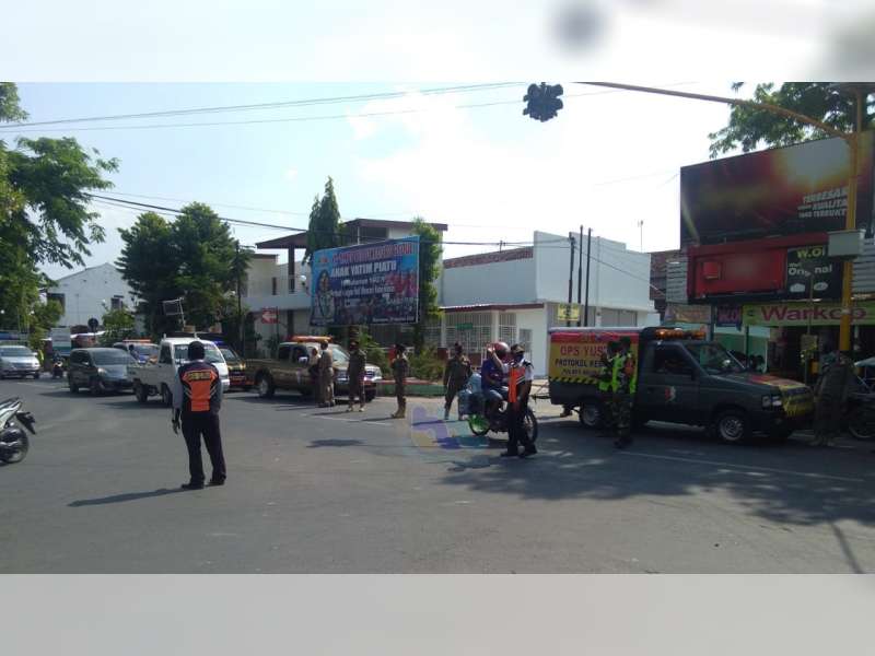 Operasi Yustisi Penegakan Protokol Kesehatan Covid-19 di Bojonegoro, 25 Pelanggar Ditindak Petugas