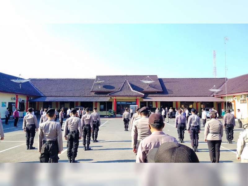 Polres Blora Dukung Penerapan Disiplin dan Penegakan Hukum Protokol Kesehatan Covid-19