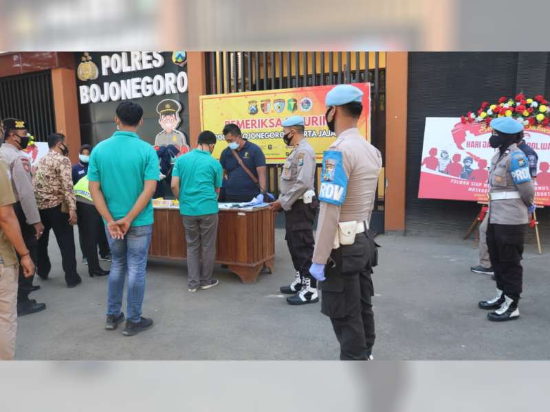 Anggota Polres Bojonegoro Mendadak Diminta Untuk Tes Urine