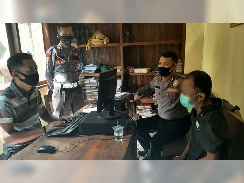 Seorang Warga Rembang Pelaku Curanmor, Diamankan Polsek Todanan Blora