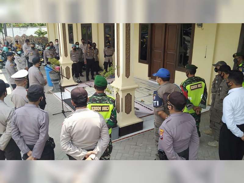 Polres Bojonegoro Gelar Latihan Pengendalian Massa dan Simulasi 'Tactical Floor Game'