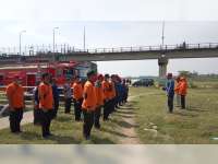 Dinas Damkar, BPBD dan Dishub Bojonegoro, Gelar Latihan Gabungan Penanggulangan Bencana