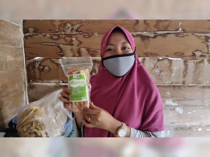 Mahasiswi Asal Blora, Manfaatkan Pelepah Pisang Jadi Makanan Lezat