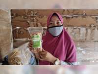 Mahasiswi Asal Blora, Manfaatkan Pelepah Pisang Jadi Makanan Lezat