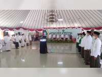 Bupati Pimpin Upacara Peringatan Hari Santri Nasional Secara Virtual di Pendapa Pemkab Bojonegoro