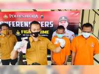 Polres Blora Amankan 2 Orang Pengedar Sabu-Sabu Asal Cepu