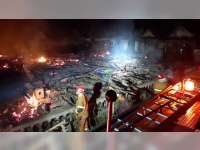 Diduga Akibat 'Bediang', 6 Unit Rumah Milik Warga Kunduran Blora Ludes Terbakar