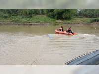 Warga yang Dilaporkan Tenggelam di Sungai Bengawan Solo Bojonegoro, Belum Ditemukan