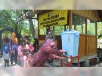 Sat Lantas Polres Bojonegoro Sosialisasi Keselamatan Berlalu Lintas di Lokasi Wisata