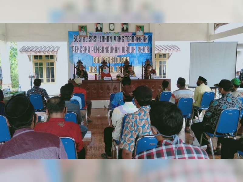 Pemkab Bojonegoro Gelar Sosialisasi Pembangunan Waduk Pejok, Kepohbaru