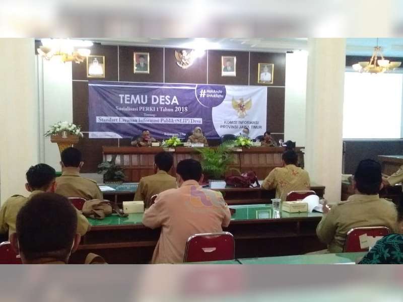 Komisi Informasi Jatim Gelar Sosialisasi Standar Layanan Informasi Publik di Bojonegoro
