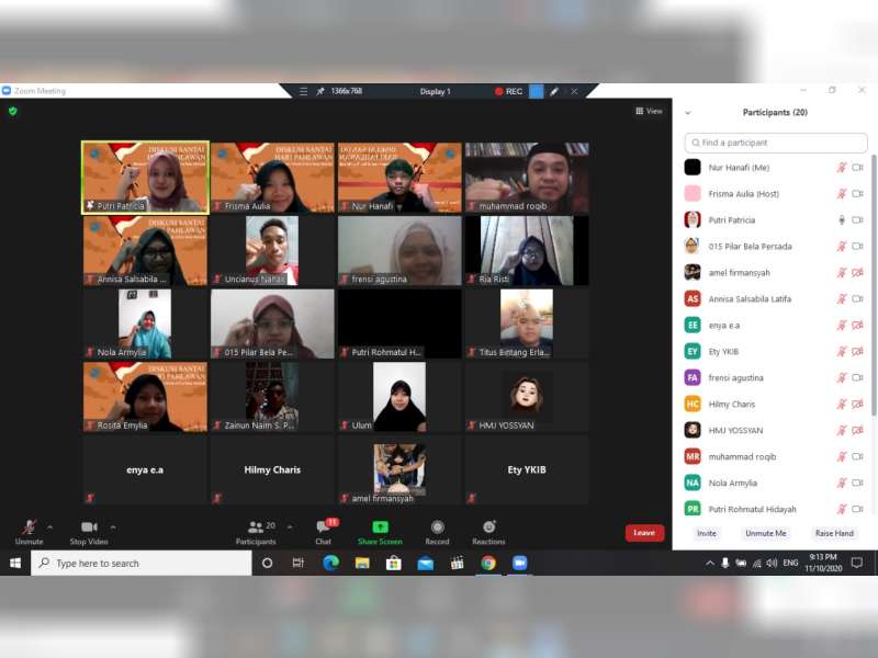 Memperingati Hari Pahlawan, Mahasiswa Bojonegoro Gelar Diskusi