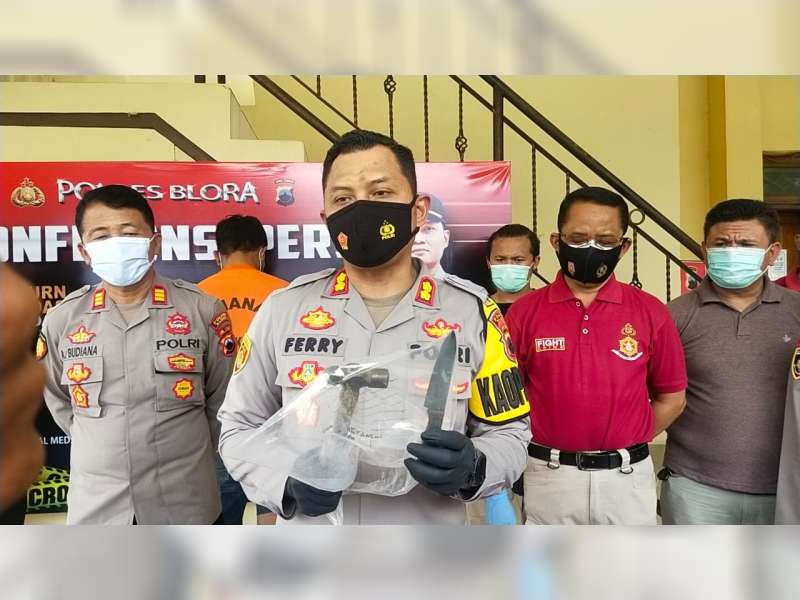 Sempat Kabur Keluar Daerah, Dalam Hitungan Jam Polres Blora Ringkus Residivis Begal Mobil