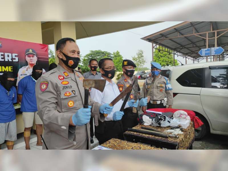 6 Orang Kawanan Perampok Sadis, Diringkus Polres Blora di Kuningan, Jawa Barat