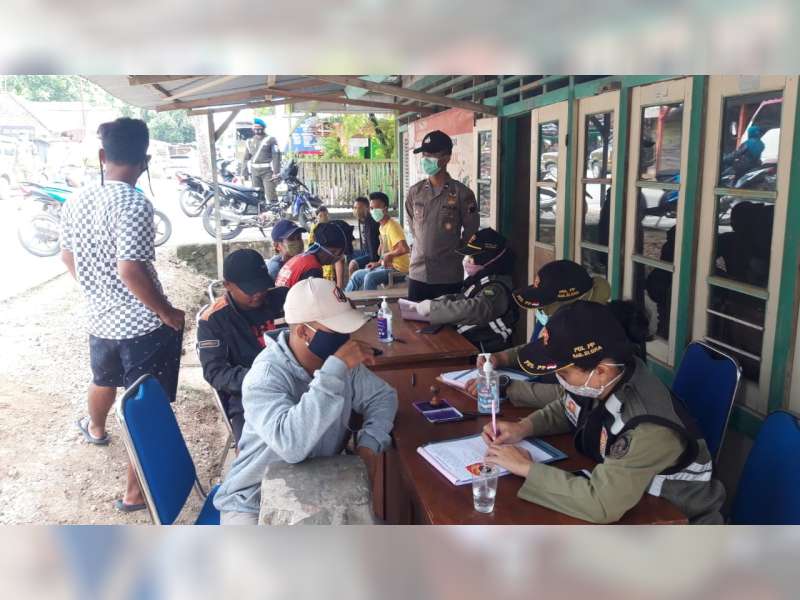 47 Orang Warga Blora Terjaring Operasi Yustisi Penegakan Protokol Kesehatan Covid-19