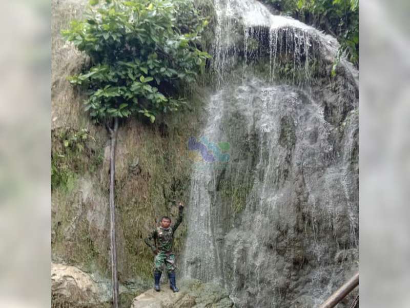 Keindahan Air Terjun di Dusun Mboti Tambakrejo Bojonegoro yang Masih Tersembuyi