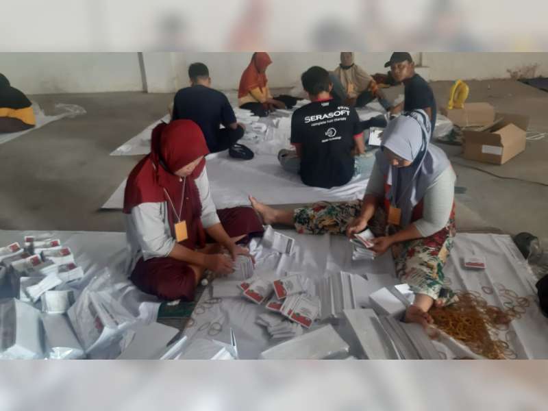 52 Surat Suara Rusak, KPU: Kebutuhan Surat Suara Pilkada Blora Telah Tercukupi