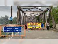 Mulai Besok, Jembatan Glendeng Penghubung Bojonegoro-Tuban, Kembali Ditutup Total