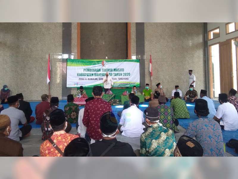 Tingkatkan Silaturahmi UIama dan Umara, Bupati Bojonegoro Beri Pembinaan pada Takmir Masjid