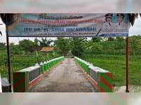 Bupati Bojonegoro Anna Muawanah, Resmikan 2 Jembatan di Margomulyo