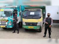 Aparat Kepolisan Jaga Ketat Pendistribusian Logistik Pemungutan Suara Pilkada Blora 2020