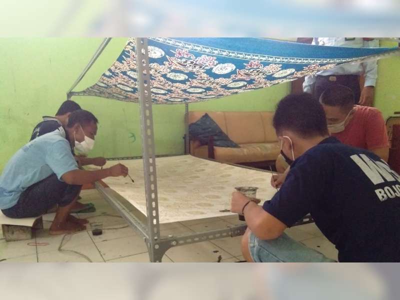 Lapas Bojonegoro Tingkatkan Kemandirian Warga Binaan dengan Ketrampilan Membatik