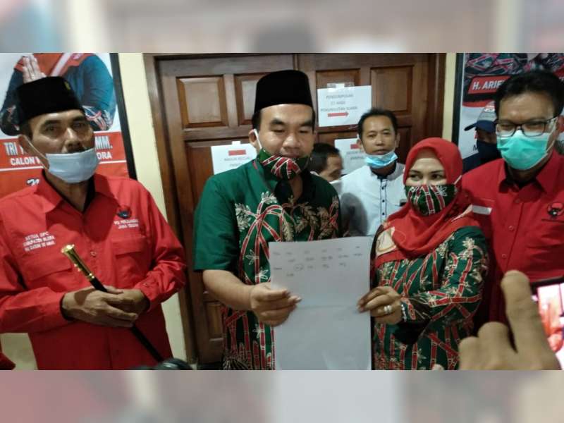 Arief Rohman-Tri Yuli Setyowati, Menangi Pilkada Blora Versi Hitungan Cepat