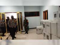 Usai Pemungutan Suara, Aparat di Blora Patroli Bersama Cek Penyimpanan Logistik Pilkada