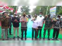 Bupati Bojonegoro Resmikan Jalan Poros Desa, Kaliaren-Boti, Kecamatan Tambakrejo