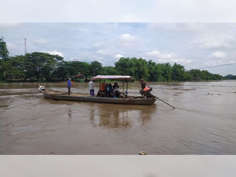 Tinggi Muka Air Bengawan Solo di Bojonegoro Terus Naik, Warga Diminta Waspada