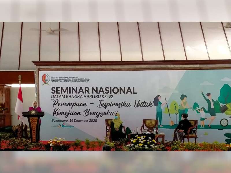 Peringati Hari Ibu ke-92, Pemkab Bojonegoro Gelar Seminar Nasional Perempuan