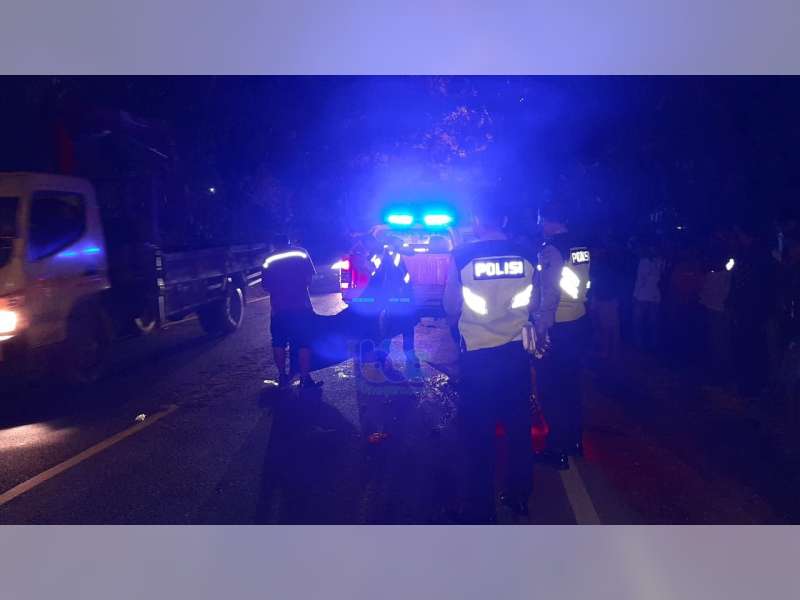 Kecelakaan Tabrak Lari, Seorang Pemotor di Sumberrejo Bojonegoro Tewas di TKP