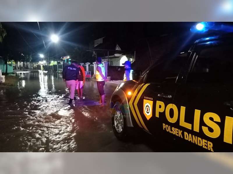 Ratusan Rumah Warga di Kecamatan Dander dan Kapas Bojonegoro, Tergenang Banjir