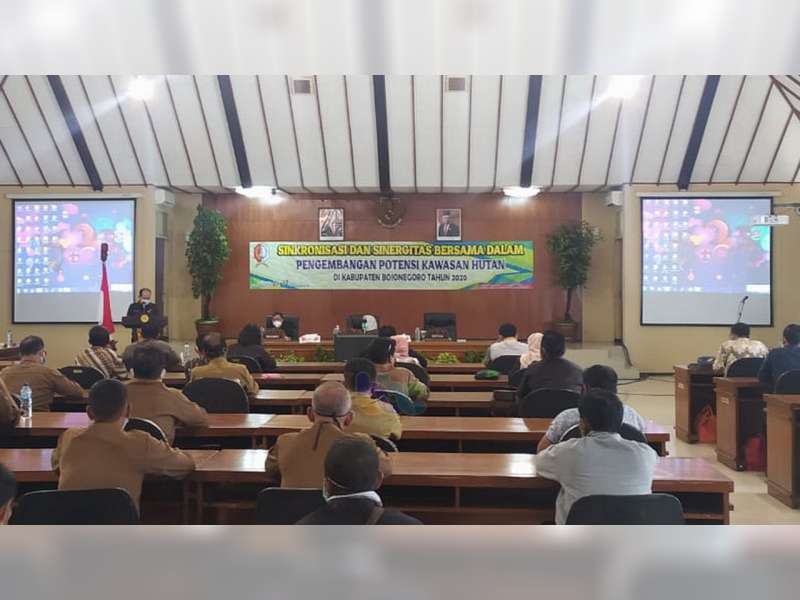 Pemkab Bojonegoro Gelar Rapat Koordinasi Pengembangan Potensi Kawasan Hutan