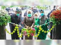 Bupati Bojonegoro Anna Muawanah, Resmikan Taman Penitipan Anak di Kecamatan Ngasem