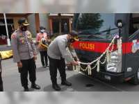 Kapolres Bojonegoro Launching Astuti Mobile Command Center
