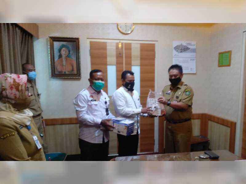 KPU Hibahkan Ribuan Thermo Gun Bekas Pilkada kepada Pemkab Blora