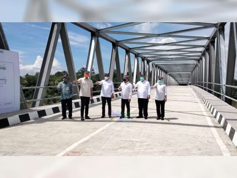 3 Menteri Kabinet Jokowi Hadiri Peresmian Jembatan Terusan Bojonegoro-Blora
