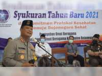 Kapolres Bojonegoro Ingatkan, Pencegahan COVID-19 Tanggung Jawab Seluruh Elemen Masyarakat