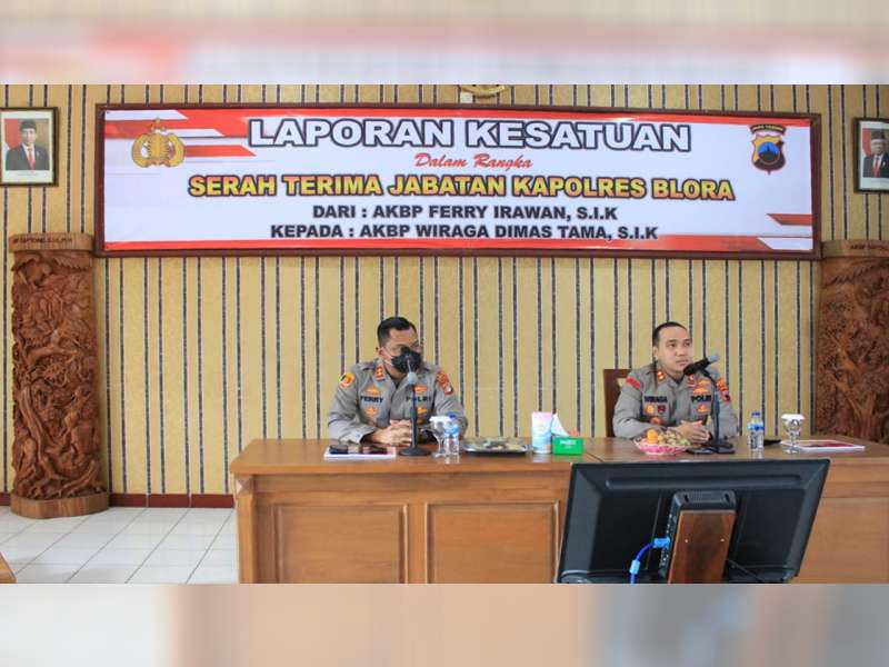 Kapolres Blora AKBP Wiraga Siap Lanjutkan Program Pejabat Lama