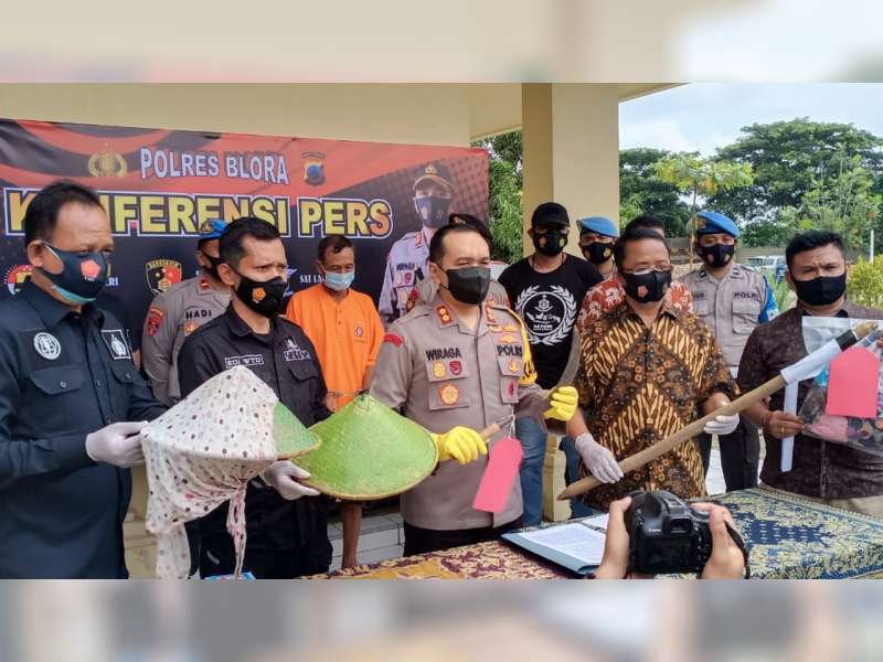 Buron 8 Bulan, Pelaku Penganiayaan di Japah Berhasil Ditangkap Polres Blora