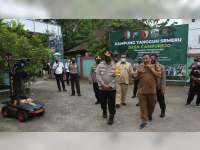 Tekan Penyebaran COVID-19, Polres Bojonegoro Intensifkan Kampung Tangguh Semeru