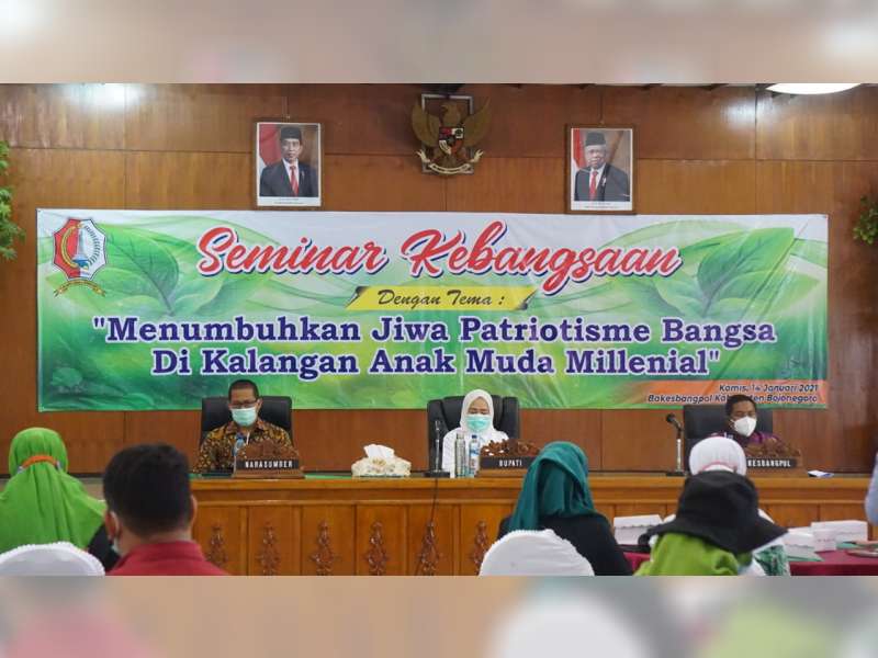 Tumbuhkan Nasionalisme dan Patriotisme, Pemkab Bojonegoro Gelar Seminar Kebangsaan