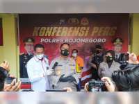 Polres Bojonegoro Tangkap Seorang Pelaku Persetubuhan Terhadap Anak di Bawah Umur