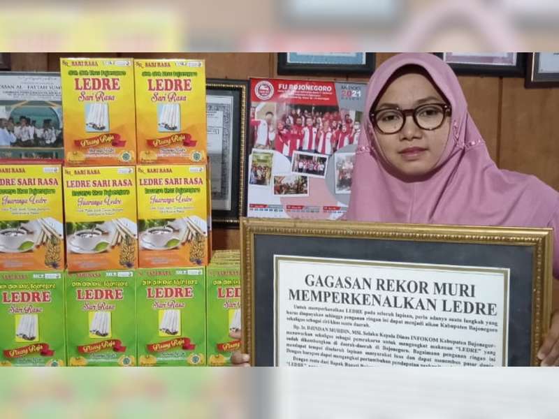 Pernah Raih Rekor MURI, Usaha Ledre di Bojonegoro ini Diwariskan ke Cucu Perempuan