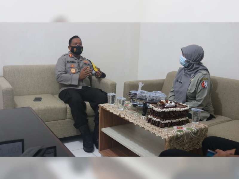 Antisipasi Fenomena La Nina, Kapolres Bojonegoro Koordinasi dengan BPBD