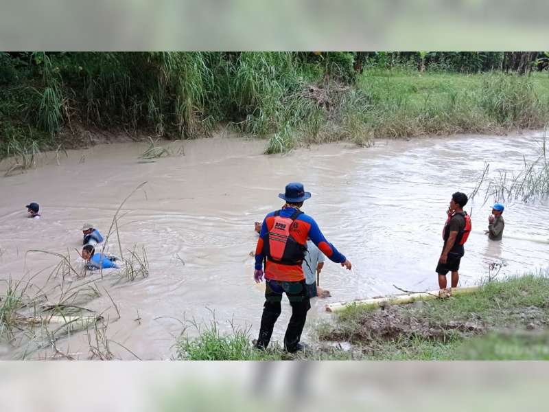 Belum Ditemukan, Pencarian Korban Tenggelam di Purwosari Bojonegoro Sementara Dihentikan
