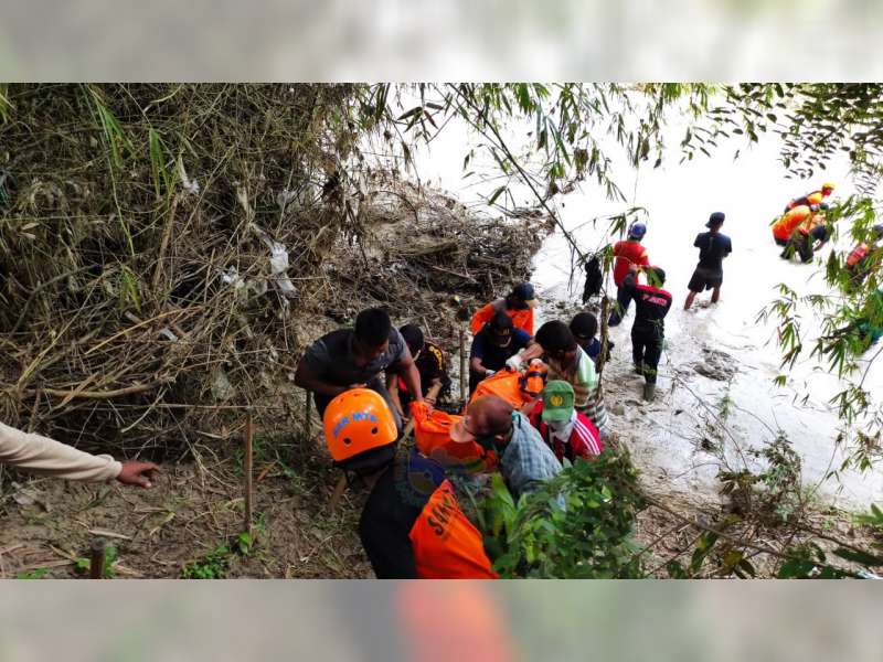 Korban Tenggelam di Sungai Gandong Purwosari Bojonegoro Ditemukan Meninggal Dunia