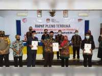 KPU Blora Tetapkan Pasangan Arief Rohman-Tri Yulis Setyowati Pemenang Pilkada 2020